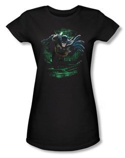 Batman Juniors T-Shirt - Surprise Black Tee