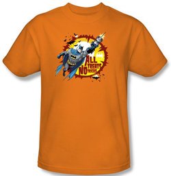 Batman Kids T-Shirt - All Treats Youth Orange Tee