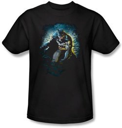 Batman Kids T-Shirt - Bat Cave Youth Black Tee