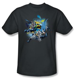 Batman Kids T-Shirt - Call Of Duty Youth Charcoal Grey Tee