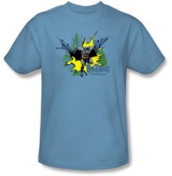 Batman Kids T-Shirt - City Splash Youth Carolina Blue Tee