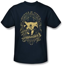 Batman Kids T-Shirt - Gotham Crusader Youth Navy Blue Tee