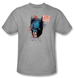 Batman Kids T-Shirt - Hello, My Name Is Batman Youth Heather Grey Tee