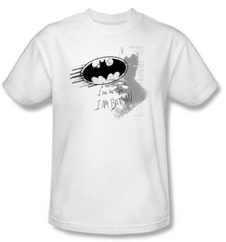 Batman Kids T-Shirt - I Am Vengeance Youth White Tee