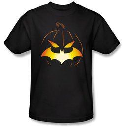 Batman Kids T-Shirt - Jack O'Bat Youth Black Tee