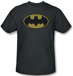 Batman Kids T-Shirt - Little Logos Youth Charcoal Tee