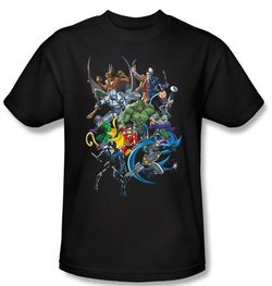 Batman Kids T-Shirt - Saints And Psychos Youth Black Tee