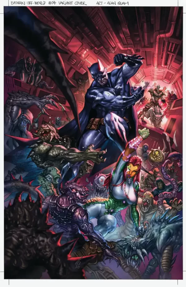 Batman Off-World #4 (of 6) (Cover C - Inc 1:25 Alan Quah Card Stock Variant)