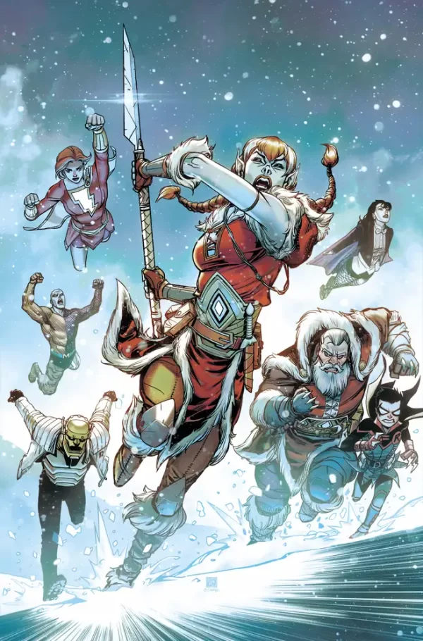 Batman Santa Claus Silent Knight Returns #4 (of 5) (Cover A - Bernard Chang)