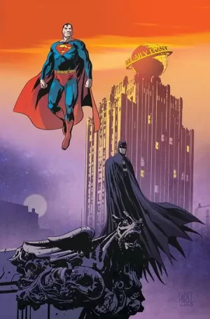 Batman Superman Worlds Finest #27 (Cover C - Ramon Perez Card Stock Variant)