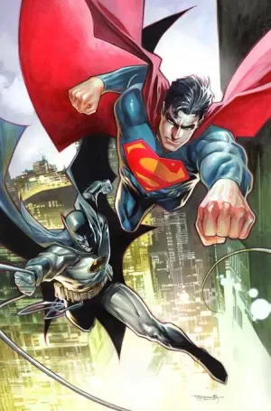 Batman Superman Worlds Finest #32 (Cover B - Stephen Segovia Card Stock Variant)