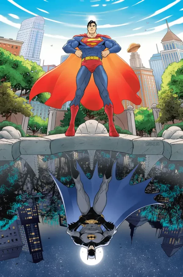 Batman Superman Worlds Finest #34 (Cover E - Inc 1:25 Vasco Georgiev Card Stock Variant)