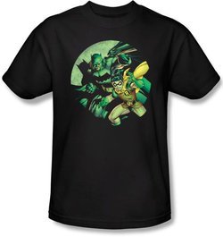 Batman T-Shirt - Batman and Robin Adult Black Tee