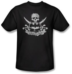 Batman T-Shirt - Dark Pirate Adult Black Tee