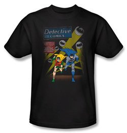 Batman T-Shirt - Dynamic Duo Adult Black Tee