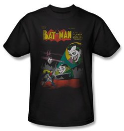 Batman T-Shirt - Wrong Signal Adult Black Tee