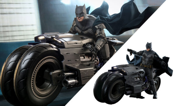 Batman and Batcycle DC Comics Sixth Scale Figure Set