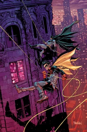 Batman and Robin #16 (Cover C - Dan Panosian Card Stock Variant)