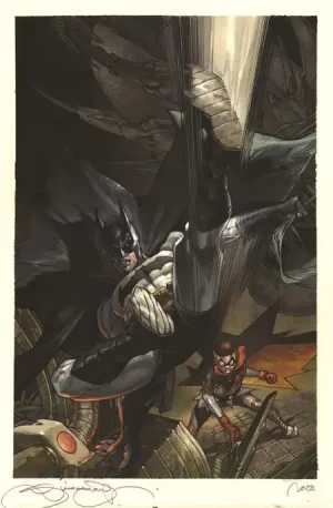 Batman and Robin #7 (Cover D - Inc 1:25 Simone Bianchi Card Stock Variant)