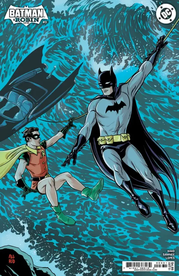 Batman and Robin Year One #3 (of 12) (Cover C - Mike Allred Card Stock Variant)