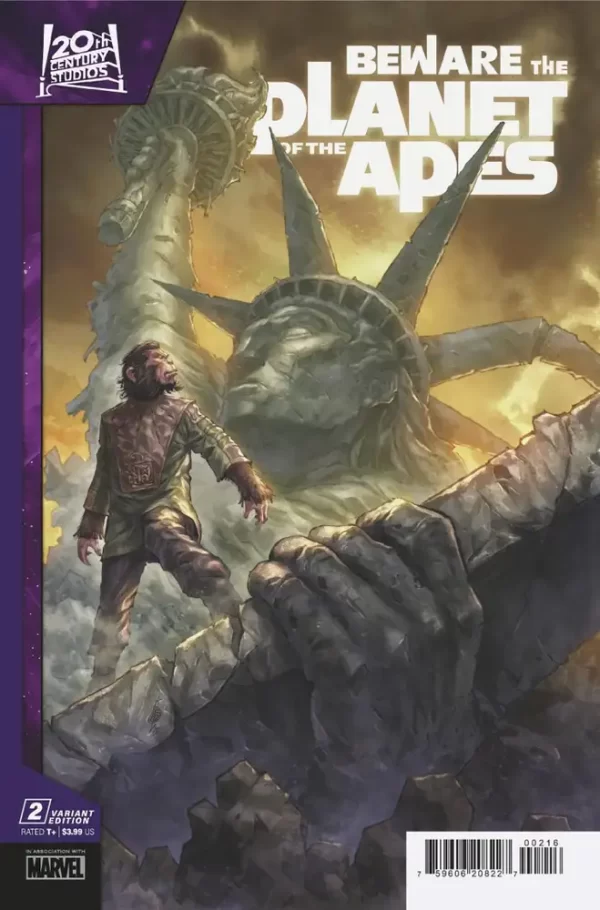 Beware the Planet of the Apes #2 ((Retailer 25 Copy Incentive Variant) Alan Quah Variant)