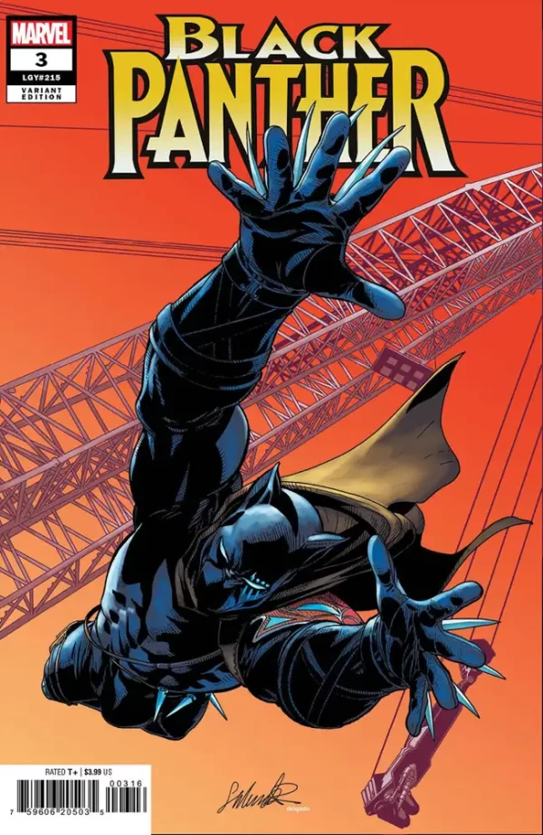 Black Panther #3 ((Retailer 25 Copy Incentive Variant) Mateus Manhanini Variant)