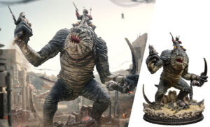 Boba Fett & Rancor Star Wars Statues