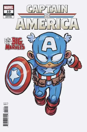 Captain America #10 (Skottie Young Big Marvel Variant)