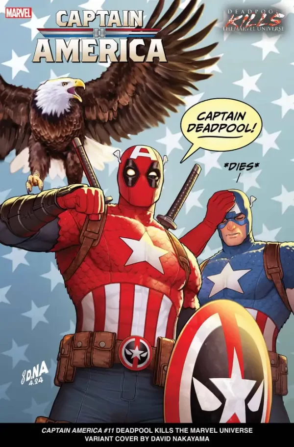 Captain America #11 (Deadpool Kills Marvel Universe Variant)