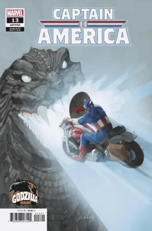 Captain America #13 (Phil Noto Godzilla Variant)