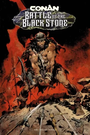 Conan Barbarian Battle Blackstone Dm Ed TPB