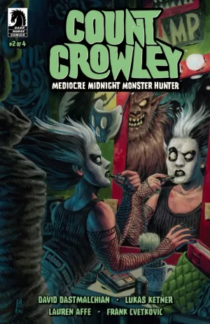 Count Crowley: Mediocre Midnight Monster Hunter #2 (Christine Larsen Variant Cover)