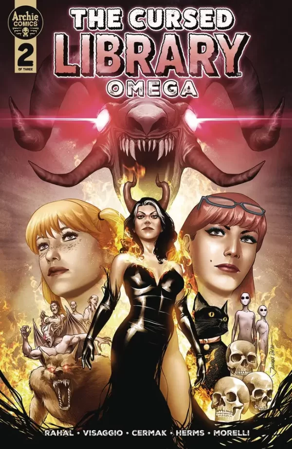 Cursed Library Omega (Cover C - Julius Ohta)