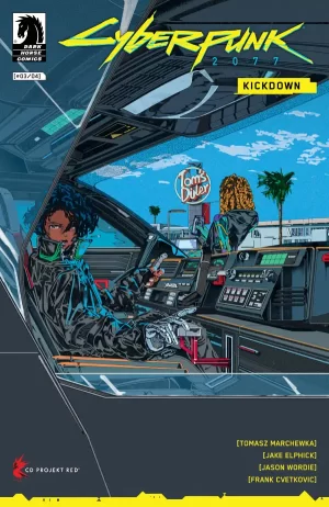 Cyberpunk 2077: Kickdown #3 (RUDCEF Variant Cover)