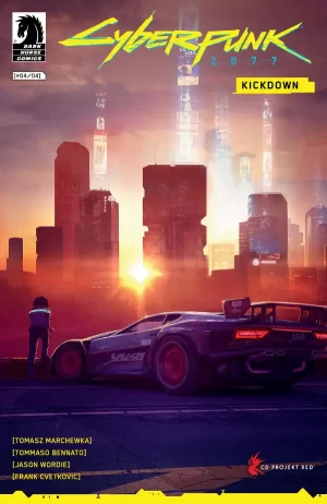 Cyberpunk 2077: Kickdown #4 (DOFRESH Variant Cover)