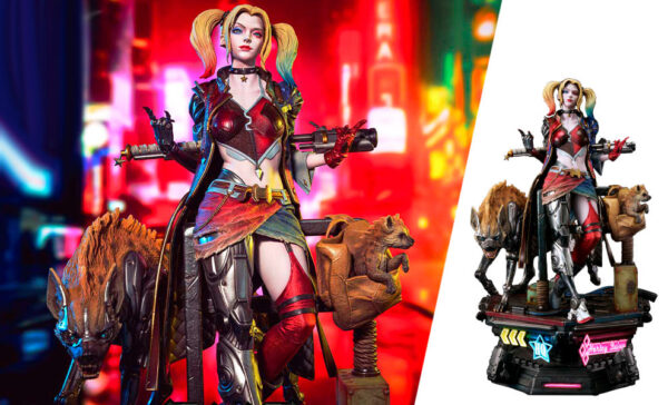 Cyberpunk Harley Quinn (Deluxe Version) DC Comics Quarter Scale Statue