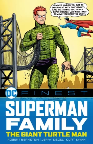 DC Finest Superman Family the Giant Turtle Man TPB