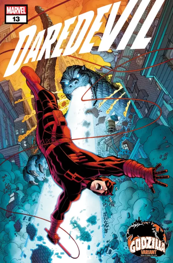 Daredevil #13 (Nick Bradshaw Godzilla Variant)