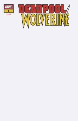 Deadpool Wolverine #1 (Blank Cover Variant)