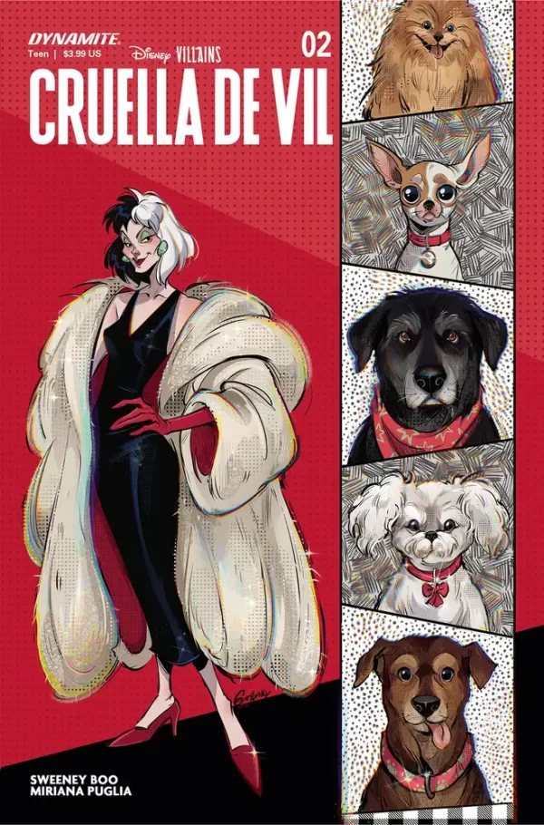 Disney Villains Cruella De Vil #2 (Cover C - Lusky)