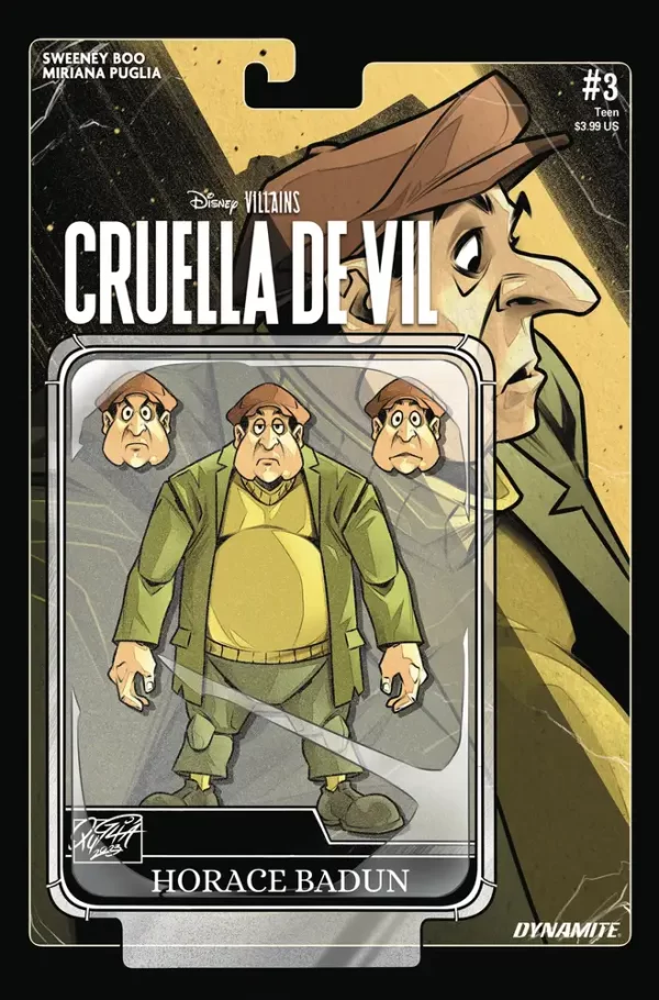 Disney Villains Cruella De Vil #3 (Cover D - Action Figure)