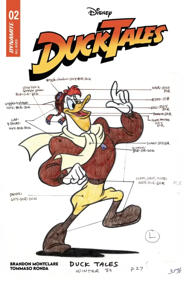 Ducktales #2 (Cover E - Classic Character Art)