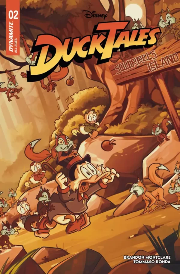 Ducktales #2 (Cover J - (Retailer 10 Copy Incentive Variant) Tomaselli Foil)