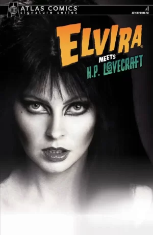 Elvira Meets HP Lovecraft #1 (Cover G - Photo Atlas Ed Elvira Sgn)