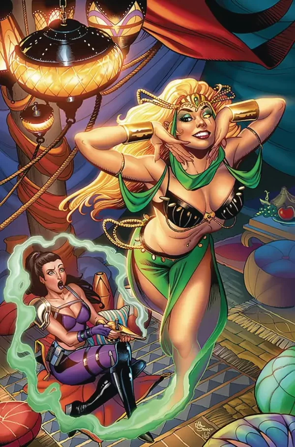 Fairy Tale Team-Up Robyn Hood & Jasmine (Cover D - Sanapo)