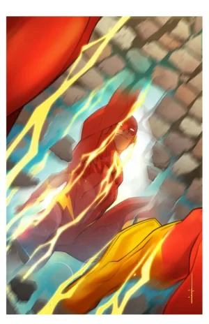 Flash #15 (Cover B - Dike Ruan Card Stock Variant)