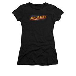 Flash Shirt Juniors Logo Black T-Shirt