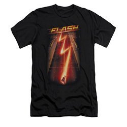 Flash Shirt Slim Fit Lightning Bolt Black T-Shirt