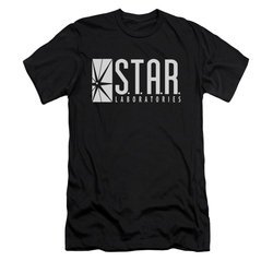 Flash Shirt Slim Fit Star Labs Black T-Shirt