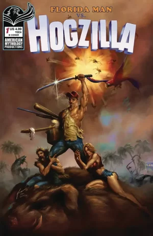 Florida Man vs Hogzilla #1 (Cover B - Homage Rogue)